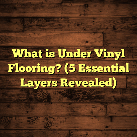 What is Under Vinyl Flooring? (5 Essential Layers Revealed)