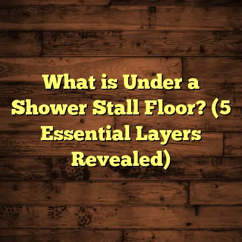 What is Under a Shower Stall Floor? (5 Essential Layers Revealed)