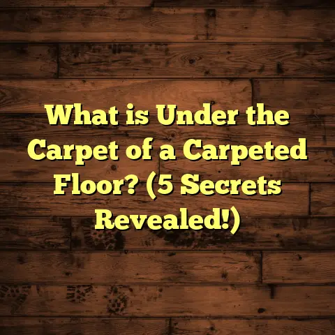 What is Under the Carpet of a Carpeted Floor? (5 Secrets Revealed!)
