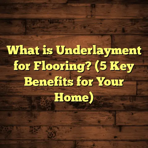 What is Underlayment for Flooring? (5 Key Benefits for Your Home)