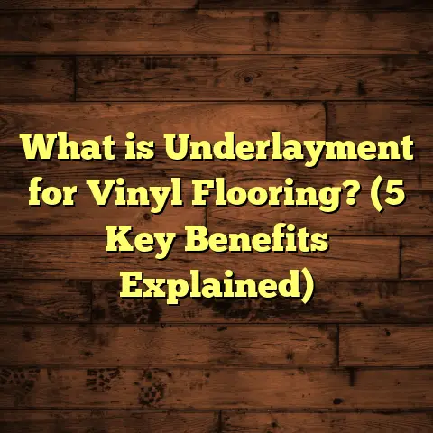 What is Underlayment for Vinyl Flooring? (5 Key Benefits Explained)