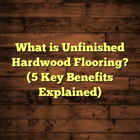 What is Unfinished Hardwood Flooring? (5 Key Benefits Explained)