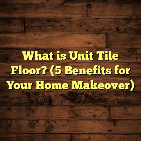 What is Unit Tile Floor? (5 Benefits for Your Home Makeover)