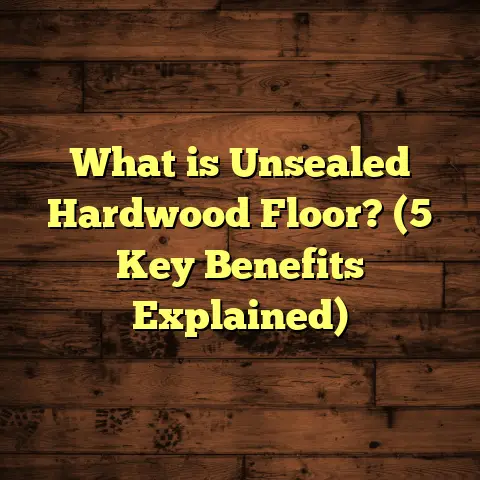 What is Unsealed Hardwood Floor? (5 Key Benefits Explained)