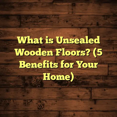 What is Unsealed Wooden Floors? (5 Benefits for Your Home)