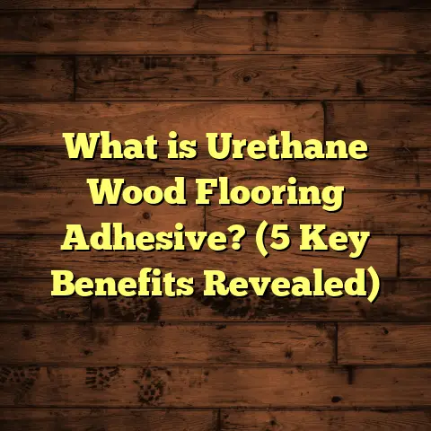 What is Urethane Wood Flooring Adhesive? (5 Key Benefits Revealed)