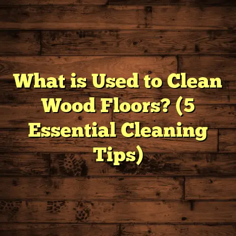 What is Used to Clean Wood Floors? (5 Essential Cleaning Tips)