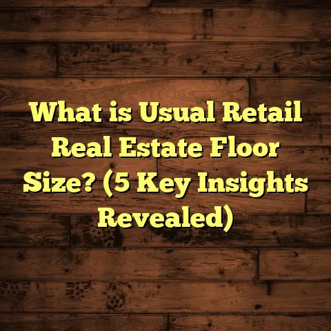 What is Usual Retail Real Estate Floor Size? (5 Key Insights Revealed)