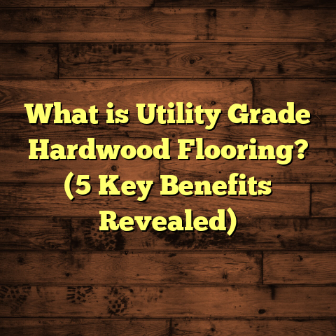 What is Utility Grade Hardwood Flooring? (5 Key Benefits Revealed)
