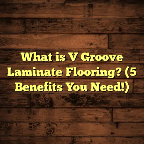 What is V Groove Laminate Flooring? (5 Benefits You Need!)
