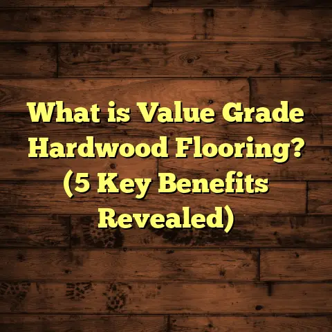 What is Value Grade Hardwood Flooring? (5 Key Benefits Revealed)