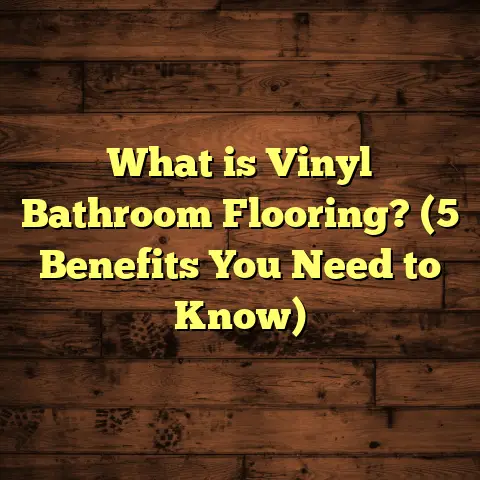 What is Vinyl Bathroom Flooring? (5 Benefits You Need to Know)