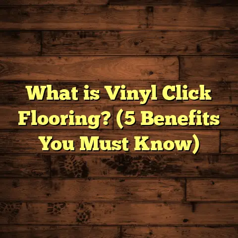 What is Vinyl Click Flooring? (5 Benefits You Must Know)