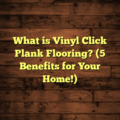 What is Vinyl Click Plank Flooring? (5 Benefits for Your Home!)