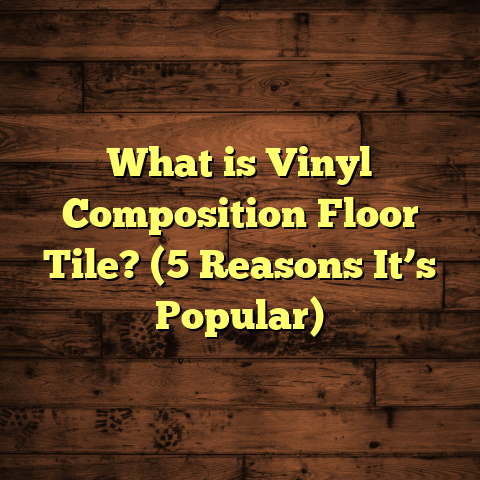 What is Vinyl Composition Floor Tile? (5 Reasons It’s Popular)