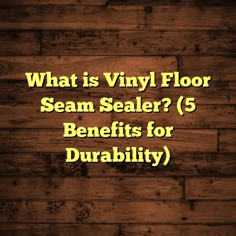 What is Vinyl Floor Seam Sealer? (5 Benefits for Durability)