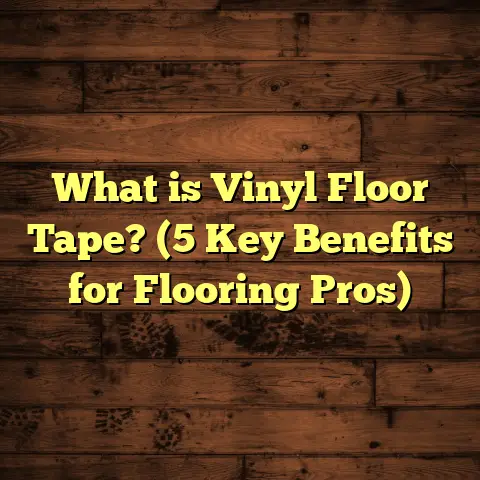 What is Vinyl Floor Tape? (5 Key Benefits for Flooring Pros)