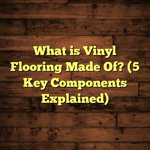 What is Vinyl Flooring Made Of? (5 Key Components Explained)