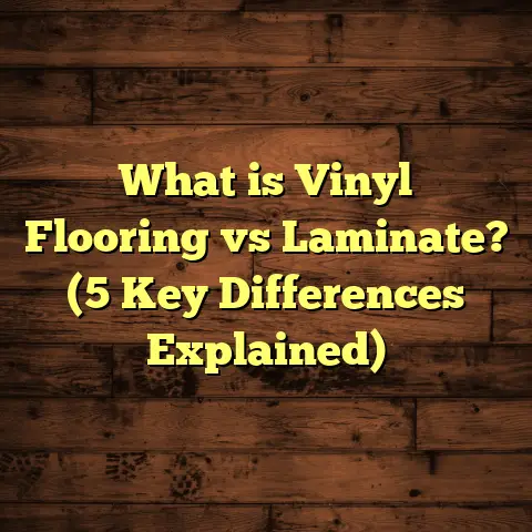What is Vinyl Flooring vs Laminate? (5 Key Differences Explained)