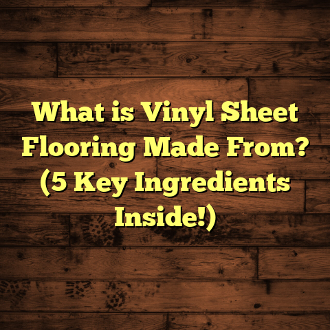 What is Vinyl Sheet Flooring Made From? (5 Key Ingredients Inside!)