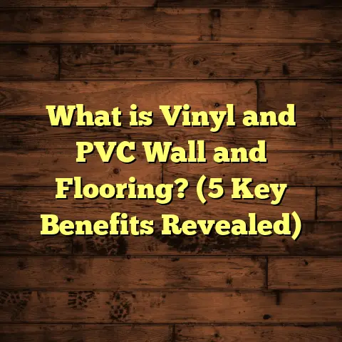 What is Vinyl and PVC Wall and Flooring? (5 Key Benefits Revealed)