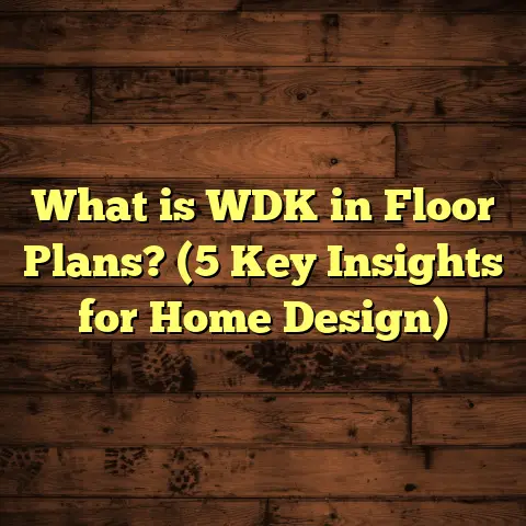 What is WDK in Floor Plans? (5 Key Insights for Home Design)