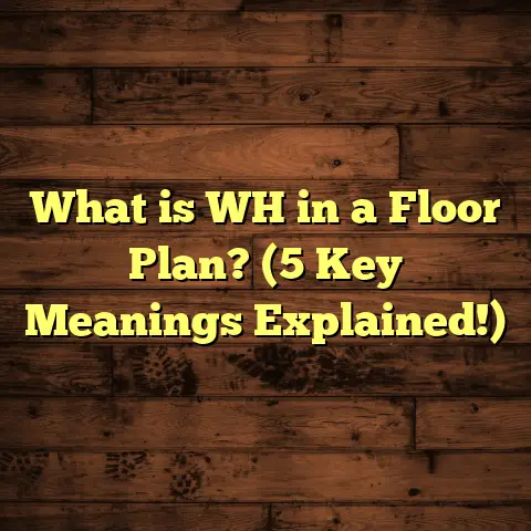 What is WH in a Floor Plan? (5 Key Meanings Explained!)