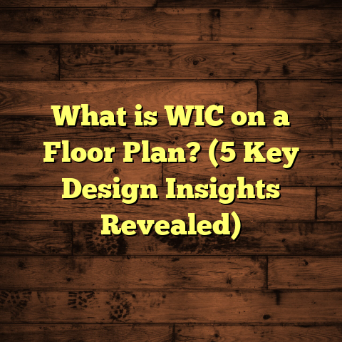 What is WIC on a Floor Plan? (5 Key Design Insights Revealed)