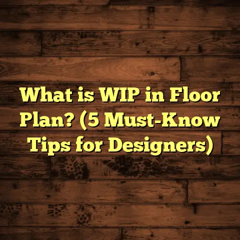 What is WIP in Floor Plan? (5 Must-Know Tips for Designers)