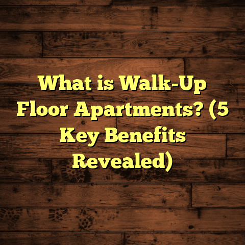 What is Walk-Up Floor Apartments? (5 Key Benefits Revealed)