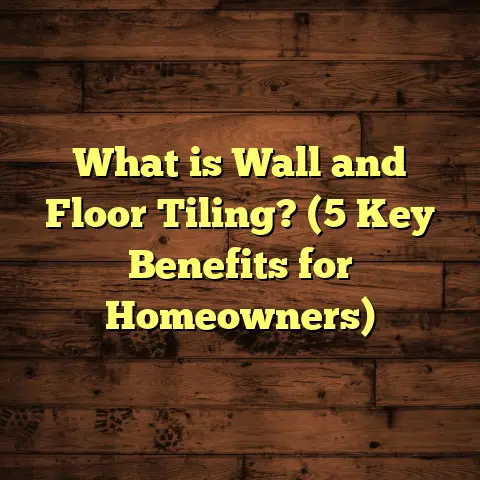 What is Wall and Floor Tiling? (5 Key Benefits for Homeowners)