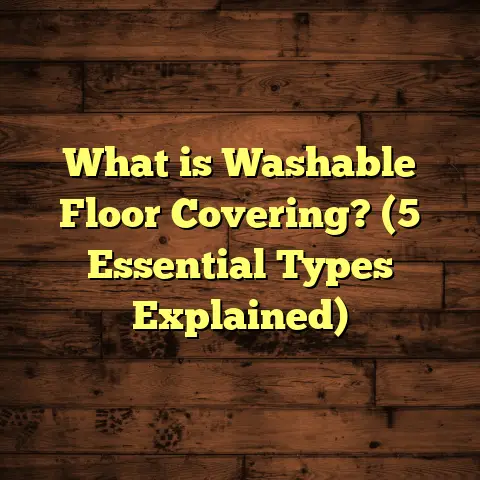 What is Washable Floor Covering? (5 Essential Types Explained)