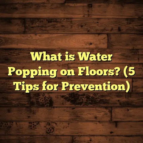 What is Water Popping on Floors? (5 Tips for Prevention)