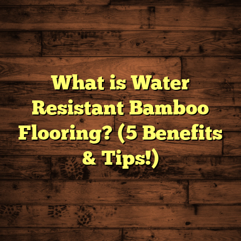 What is Water Resistant Bamboo Flooring? (5 Benefits & Tips!)