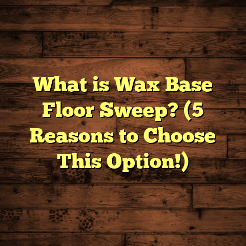 What is Wax Base Floor Sweep? (5 Reasons to Choose This Option!)