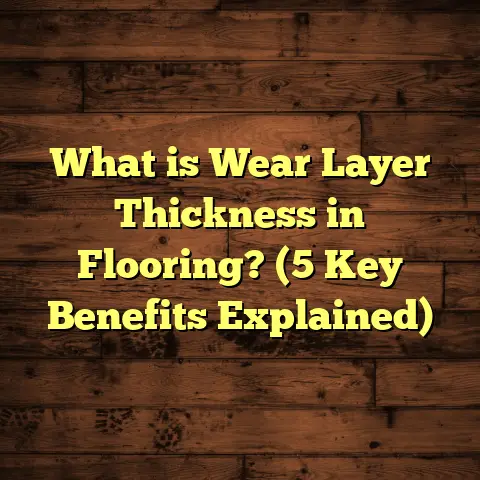 What is Wear Layer Thickness in Flooring? (5 Key Benefits Explained)