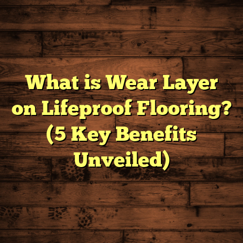 What is Wear Layer on Lifeproof Flooring? (5 Key Benefits Unveiled)