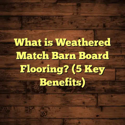 What is Weathered Match Barn Board Flooring? (5 Key Benefits)