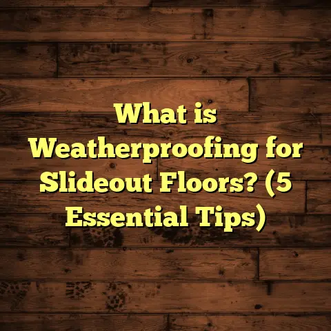 What is Weatherproofing for Slideout Floors? (5 Essential Tips)
