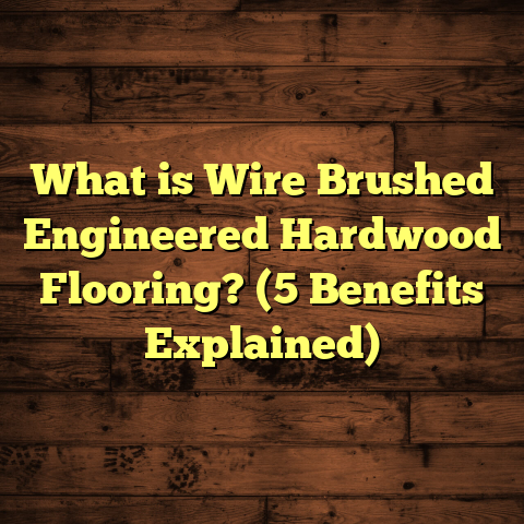 What is Wire Brushed Engineered Hardwood Flooring? (5 Benefits Explained)