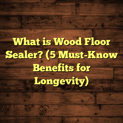 What is Wood Floor Sealer? (5 Must-Know Benefits for Longevity)