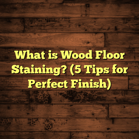 What is Wood Floor Staining? (5 Tips for Perfect Finish)