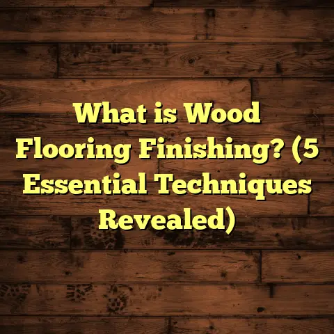 What is Wood Flooring Finishing? (5 Essential Techniques Revealed)