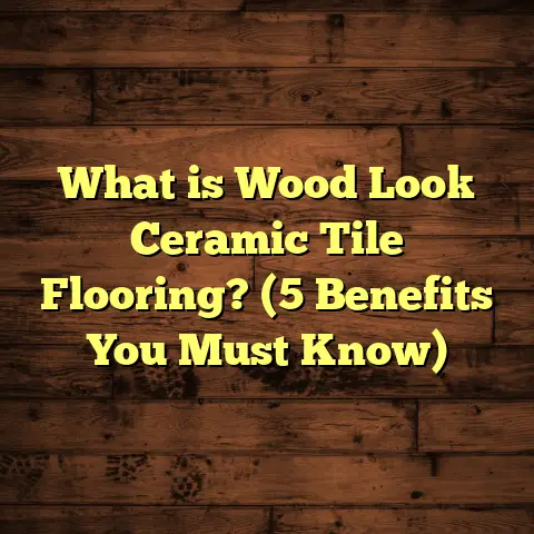 What is Wood Look Ceramic Tile Flooring? (5 Benefits You Must Know)