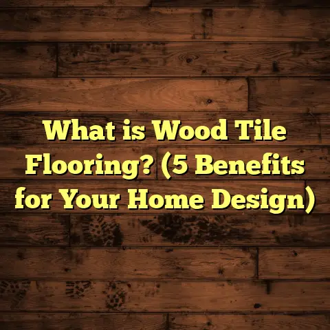 What is Wood Tile Flooring? (5 Benefits for Your Home Design)