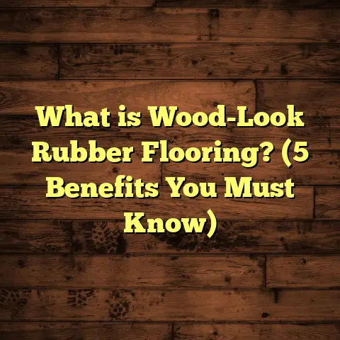 What is Wood-Look Rubber Flooring? (5 Benefits You Must Know)