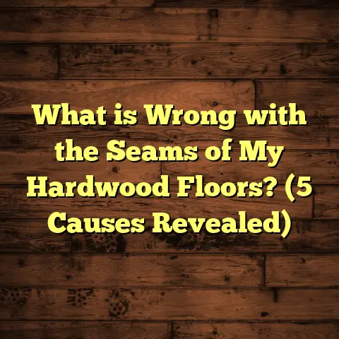What is Wrong with the Seams of My Hardwood Floors? (5 Causes Revealed)