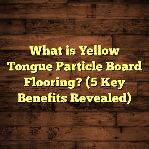 What is Yellow Tongue Particle Board Flooring? (5 Key Benefits Revealed)