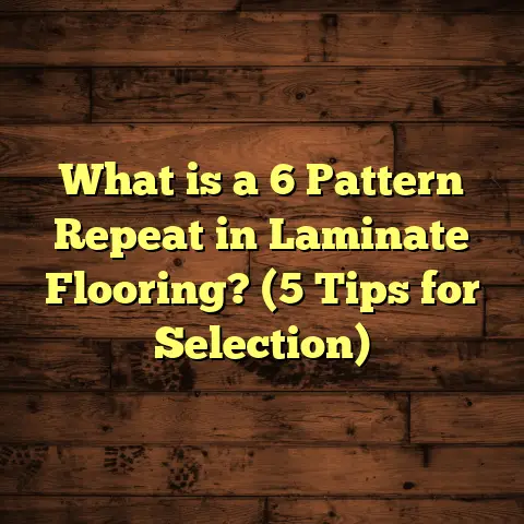 What is a 6 Pattern Repeat in Laminate Flooring? (5 Tips for Selection)