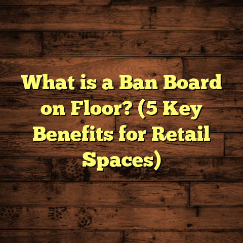 What is a Ban Board on Floor? (5 Key Benefits for Retail Spaces)